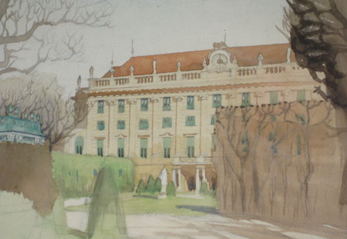 Cyril Farey, Schonbrunn, Vienna 1922 Gallery Lingard